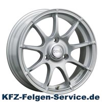 DBV Bali Felgen f&uuml;r den Smart Fortwo