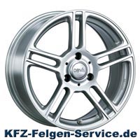 DBV Mauritius silber 17 Zoll f&uuml;r den Smart Fortwo