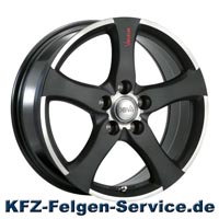 DBV S Venezia Felgen in schwarz