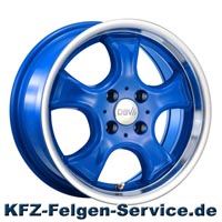 DBV Tahiti Felgen in blau